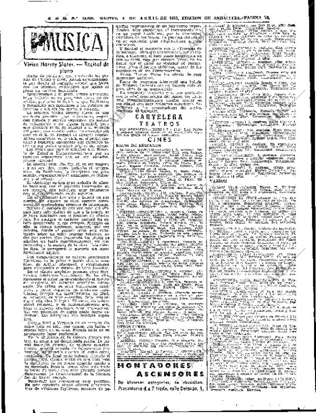 ABC SEVILLA 04-04-1967 página 72