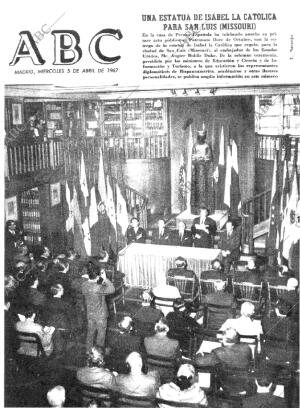 ABC MADRID 05-04-1967 página 1