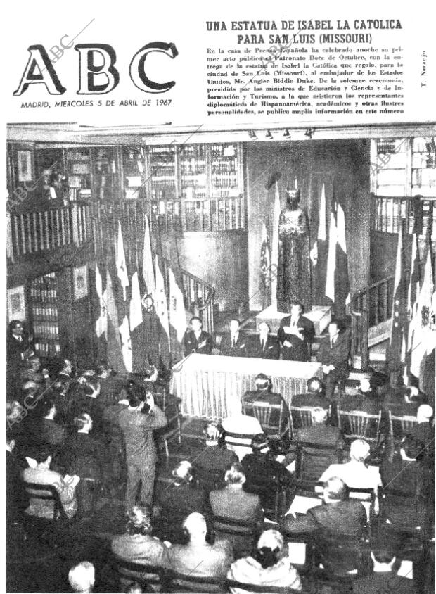 ABC MADRID 05-04-1967 página 1