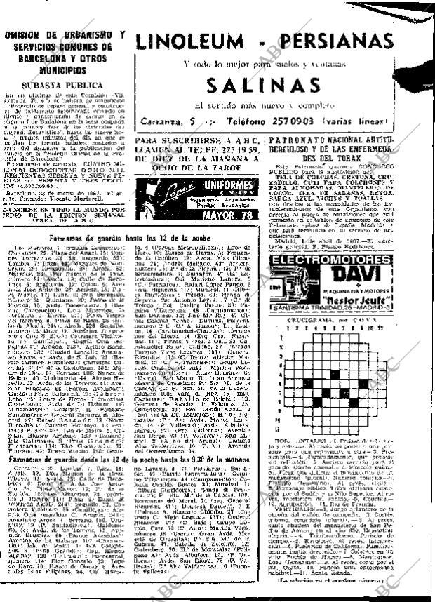 ABC MADRID 05-04-1967 página 111