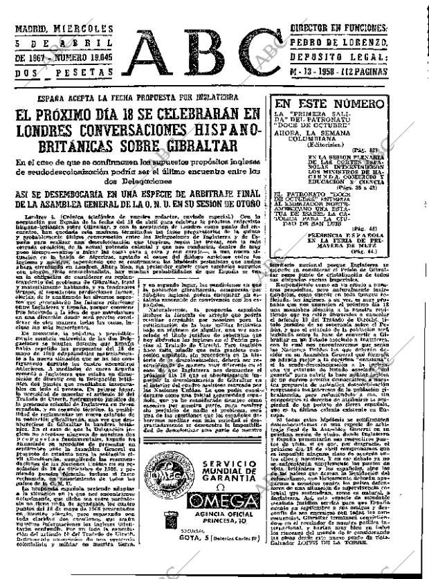 ABC MADRID 05-04-1967 página 31