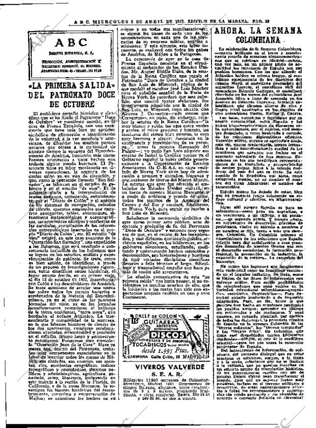 ABC MADRID 05-04-1967 página 32