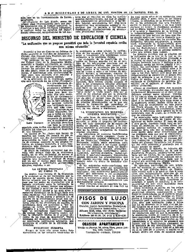 ABC MADRID 05-04-1967 página 38