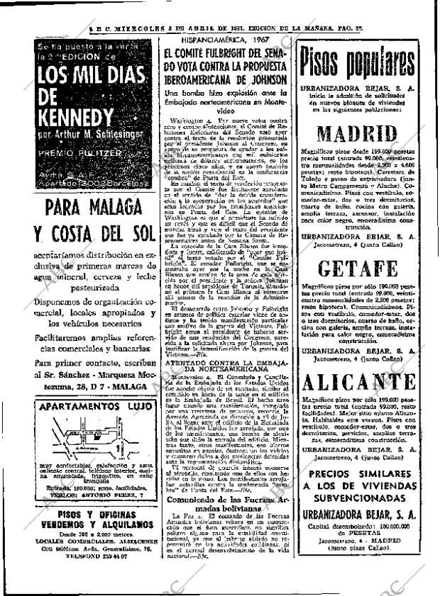 ABC MADRID 05-04-1967 página 52