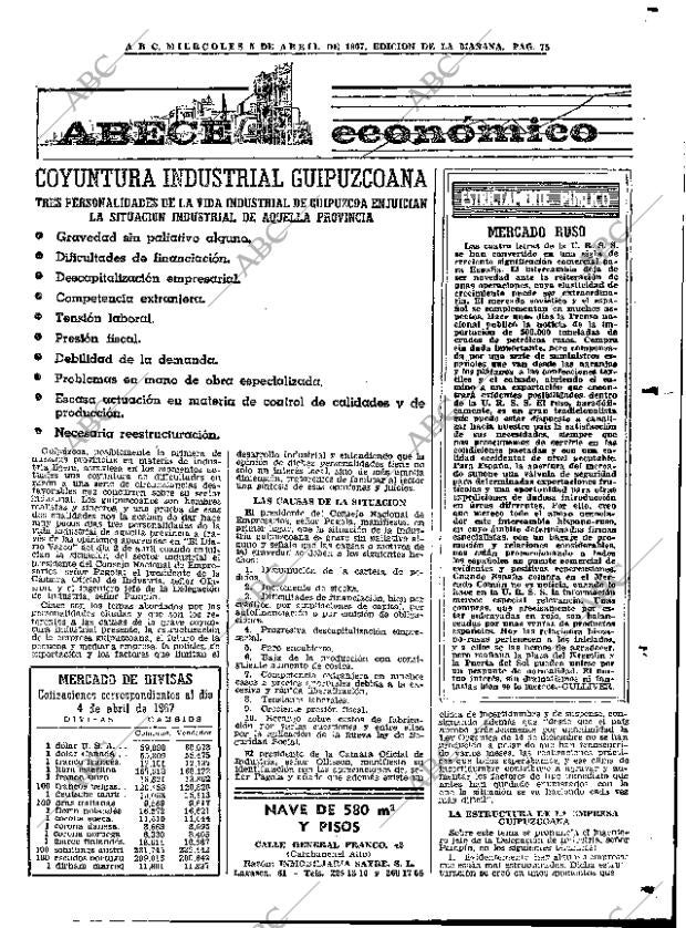 ABC MADRID 05-04-1967 página 75