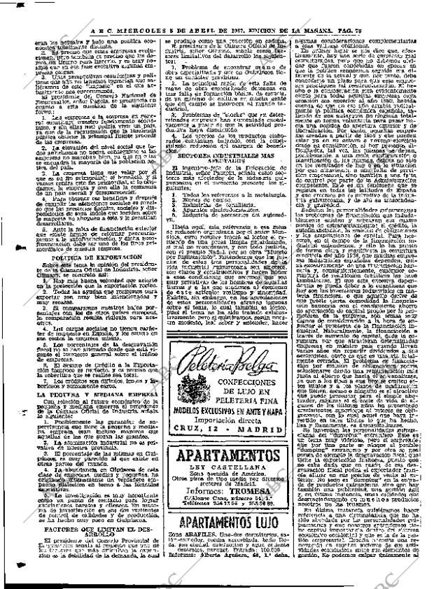 ABC MADRID 05-04-1967 página 76