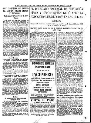 ABC MADRID 05-04-1967 página 87