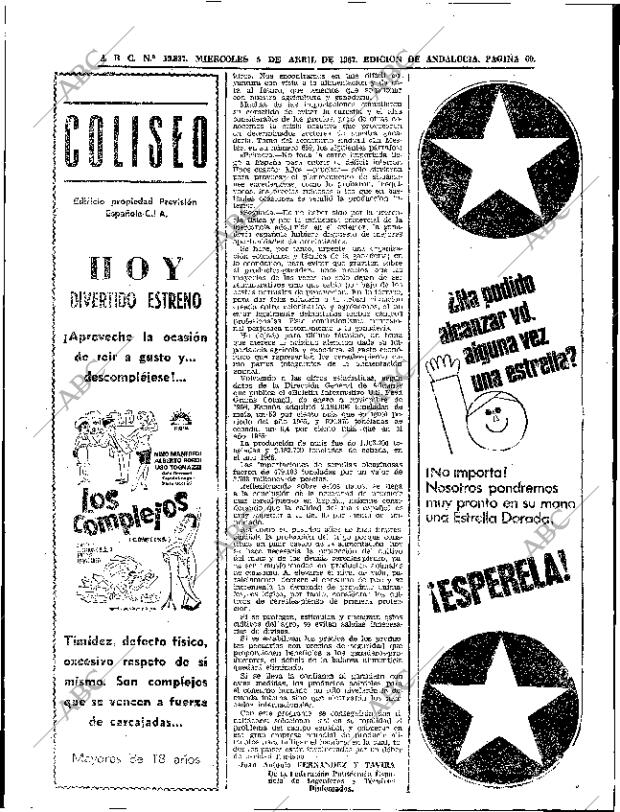 ABC SEVILLA 05-04-1967 página 60