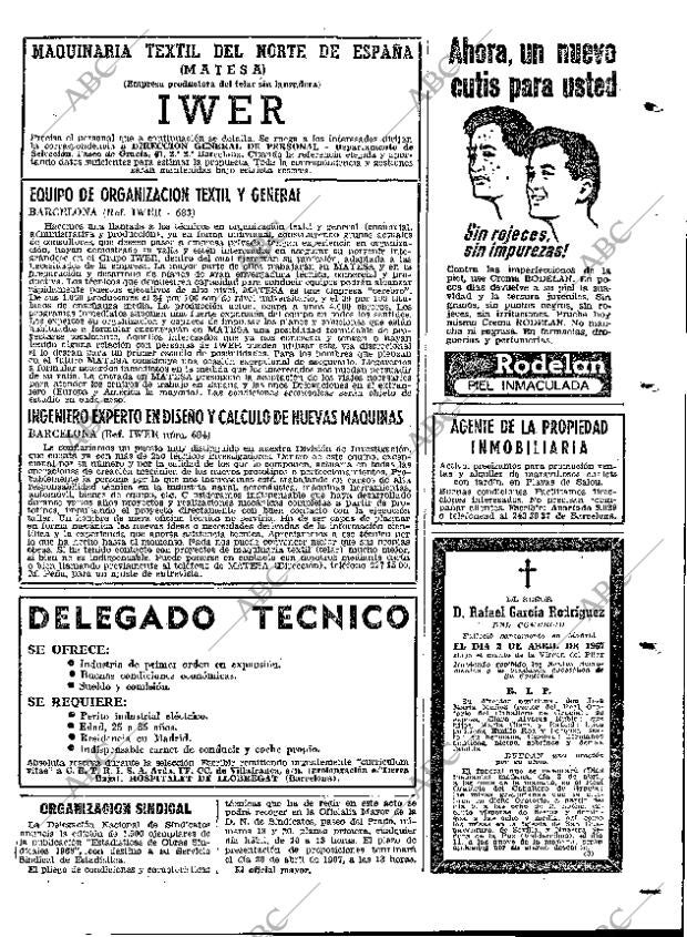 ABC MADRID 07-04-1967 página 107