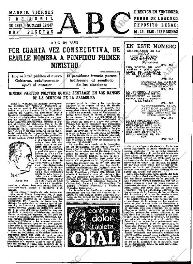 ABC MADRID 07-04-1967 página 29