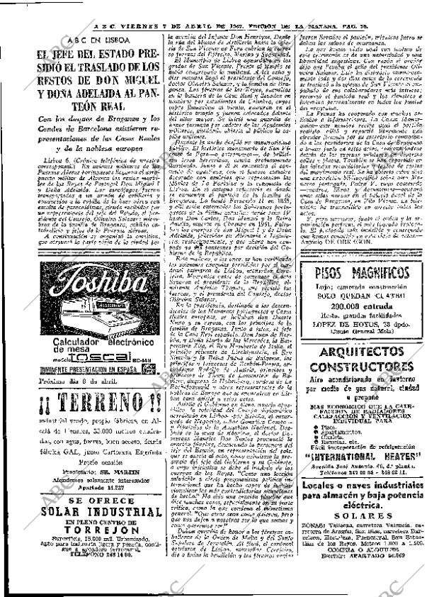 ABC MADRID 07-04-1967 página 32
