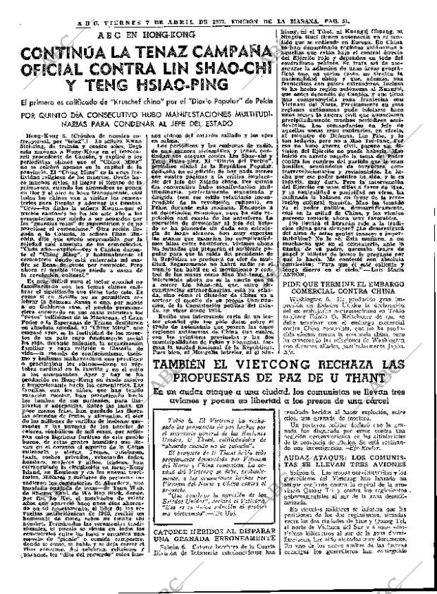 ABC MADRID 07-04-1967 página 33