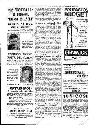 ABC MADRID 07-04-1967 página 38