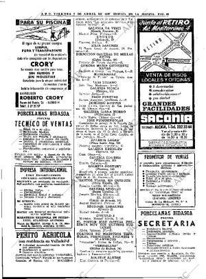 ABC MADRID 07-04-1967 página 68