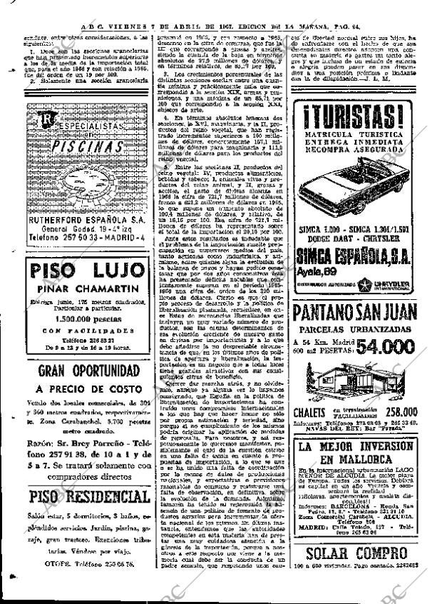 ABC MADRID 07-04-1967 página 76