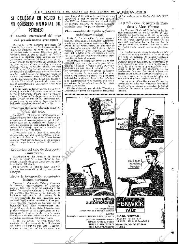 ABC MADRID 07-04-1967 página 77