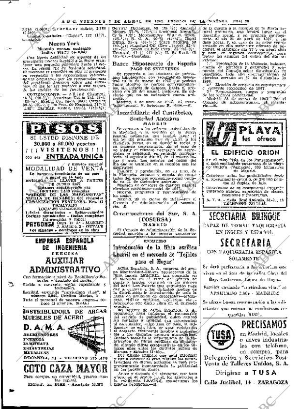 ABC MADRID 07-04-1967 página 80