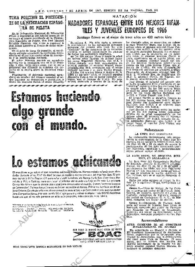 ABC MADRID 07-04-1967 página 83