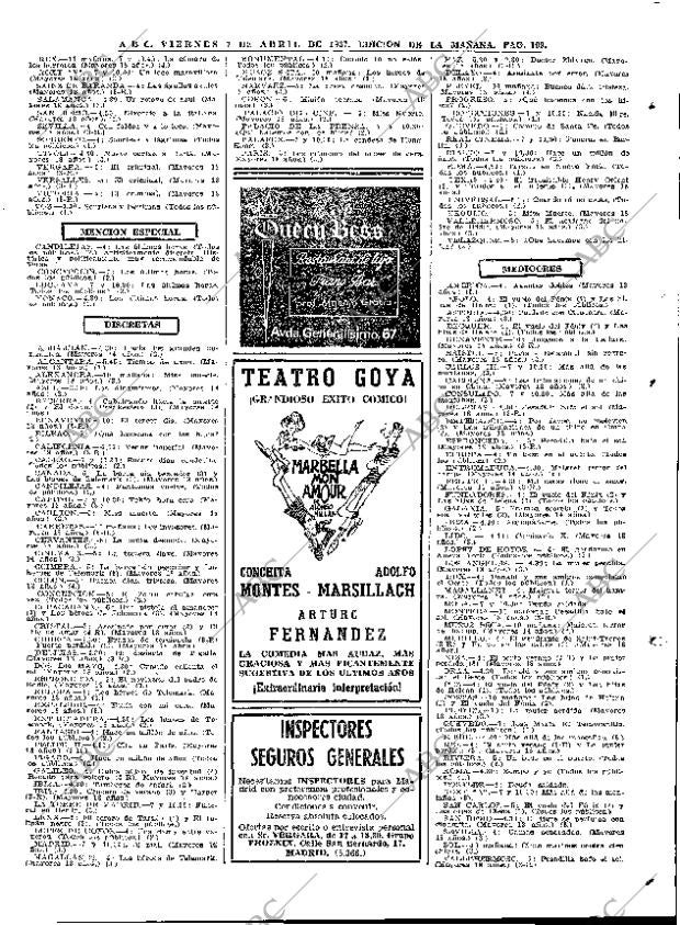 ABC MADRID 07-04-1967 página 91