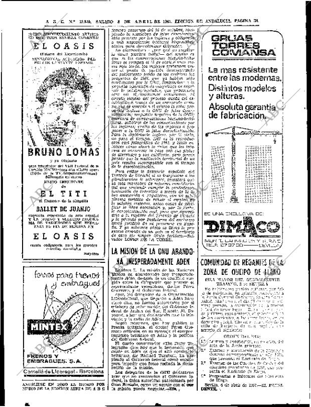 ABC SEVILLA 08-04-1967 página 38