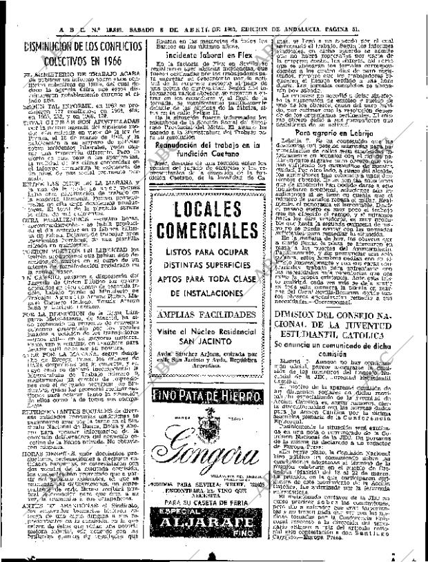 ABC SEVILLA 08-04-1967 página 51