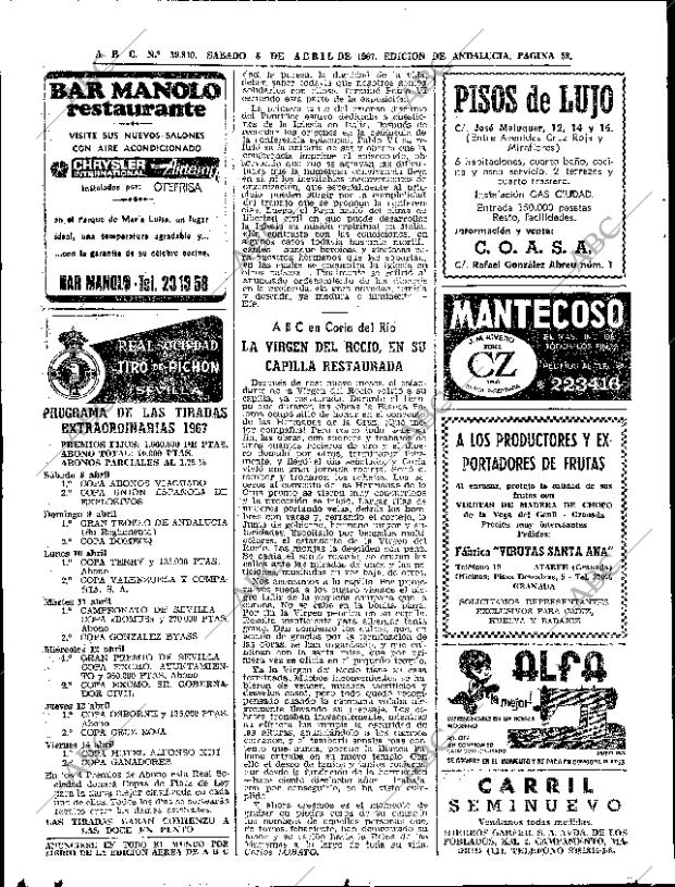 ABC SEVILLA 08-04-1967 página 58