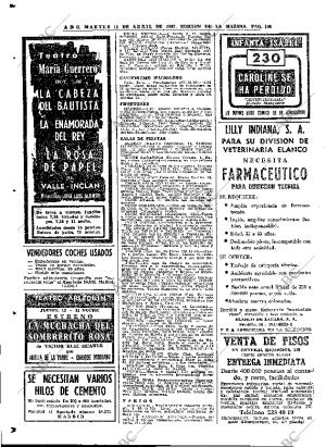 ABC MADRID 11-04-1967 página 100