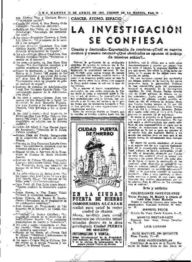 ABC MADRID 11-04-1967 página 75