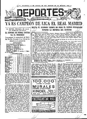 ABC MADRID 11-04-1967 página 85