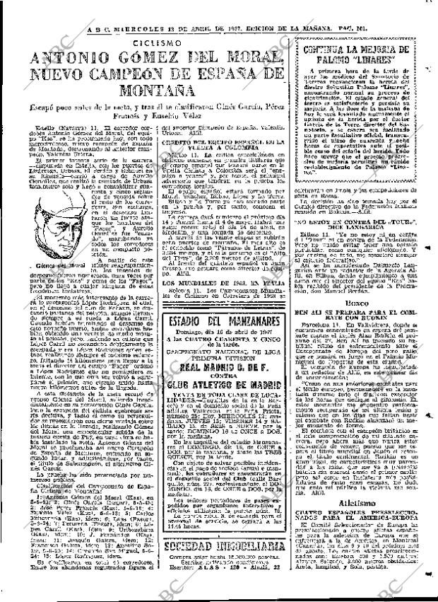 ABC MADRID 12-04-1967 página 101