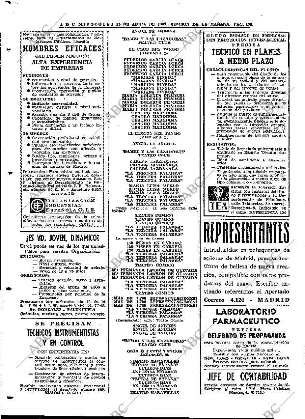 ABC MADRID 12-04-1967 página 106