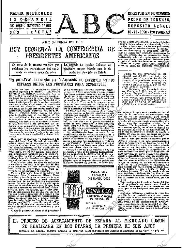 ABC MADRID 12-04-1967 página 47