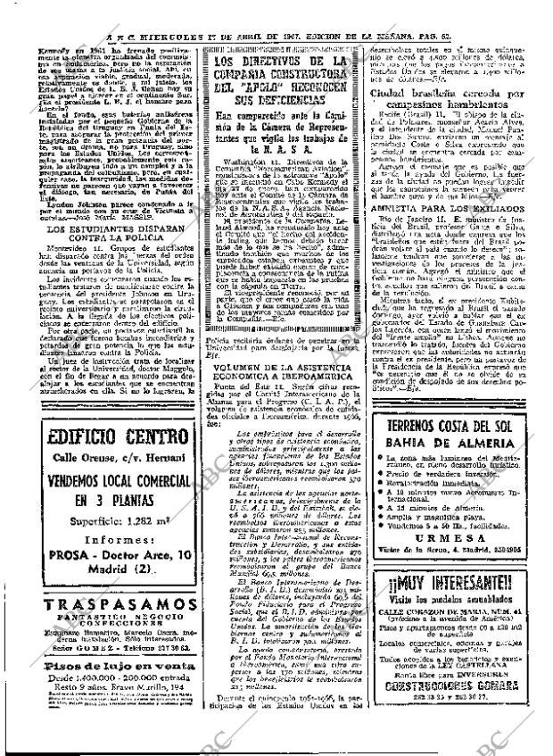 ABC MADRID 12-04-1967 página 52