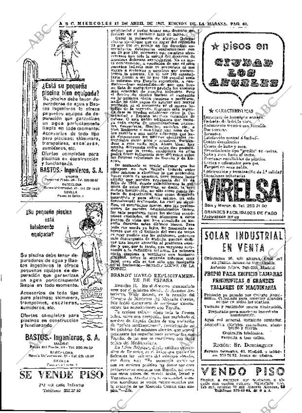 ABC MADRID 12-04-1967 página 60
