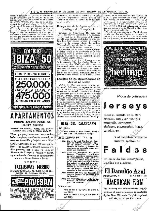 ABC MADRID 12-04-1967 página 68