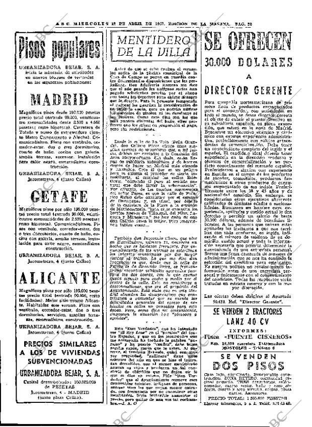 ABC MADRID 12-04-1967 página 80