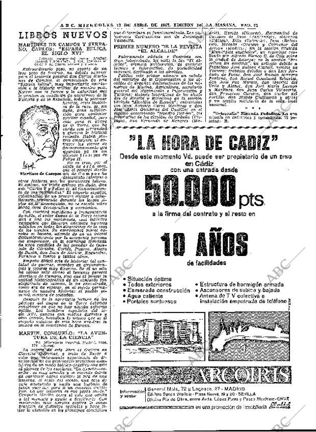 ABC MADRID 12-04-1967 página 81