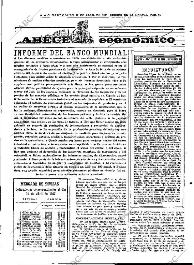 ABC MADRID 12-04-1967 página 91