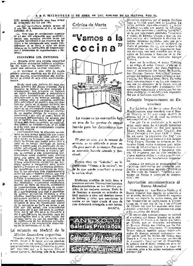 ABC MADRID 12-04-1967 página 94