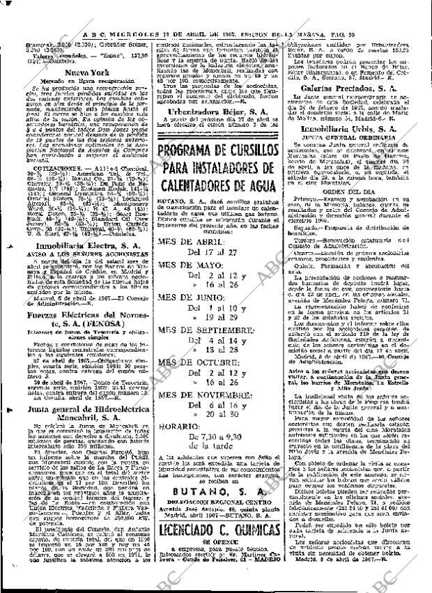 ABC MADRID 12-04-1967 página 98