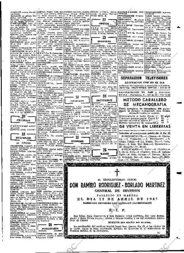 ABC MADRID 13-04-1967 página 129