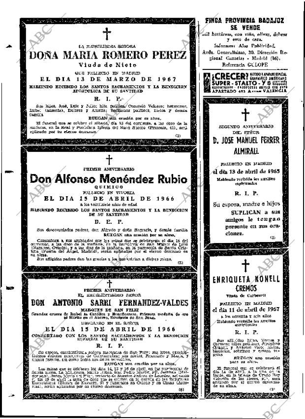 ABC MADRID 13-04-1967 página 130