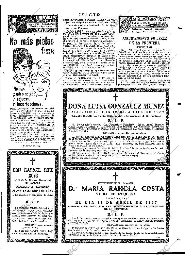 ABC MADRID 13-04-1967 página 131