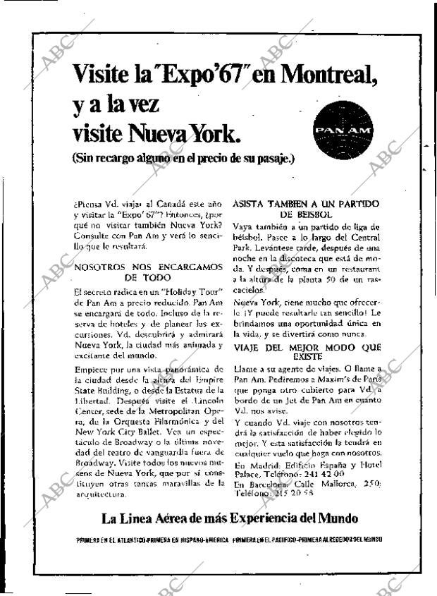 ABC MADRID 13-04-1967 página 46