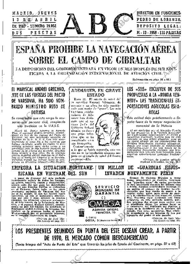 ABC MADRID 13-04-1967 página 47