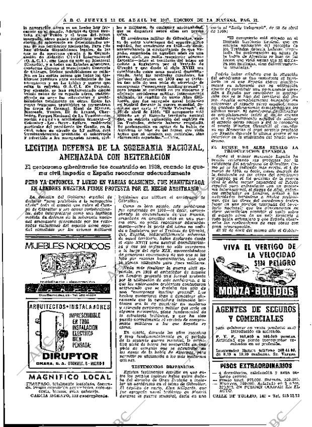 ABC MADRID 13-04-1967 página 52