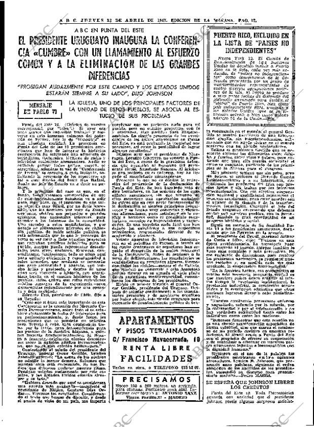 ABC MADRID 13-04-1967 página 57