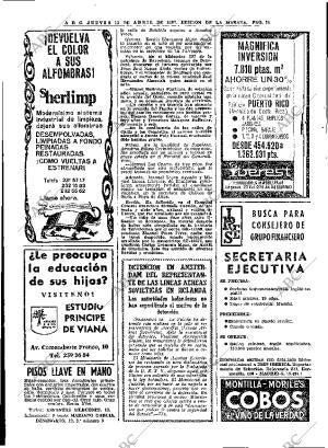 ABC MADRID 13-04-1967 página 74