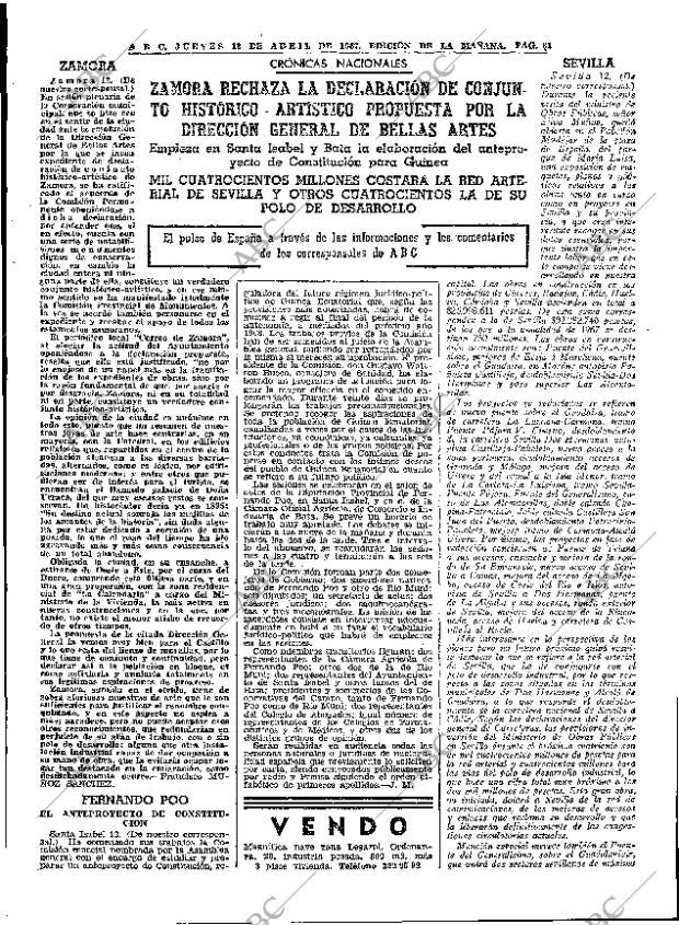 ABC MADRID 13-04-1967 página 81