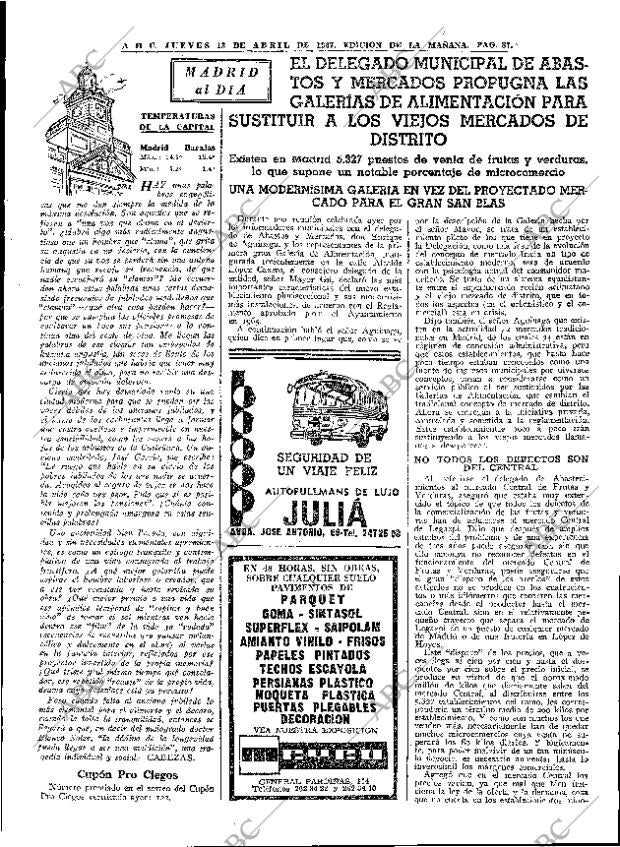 ABC MADRID 13-04-1967 página 87